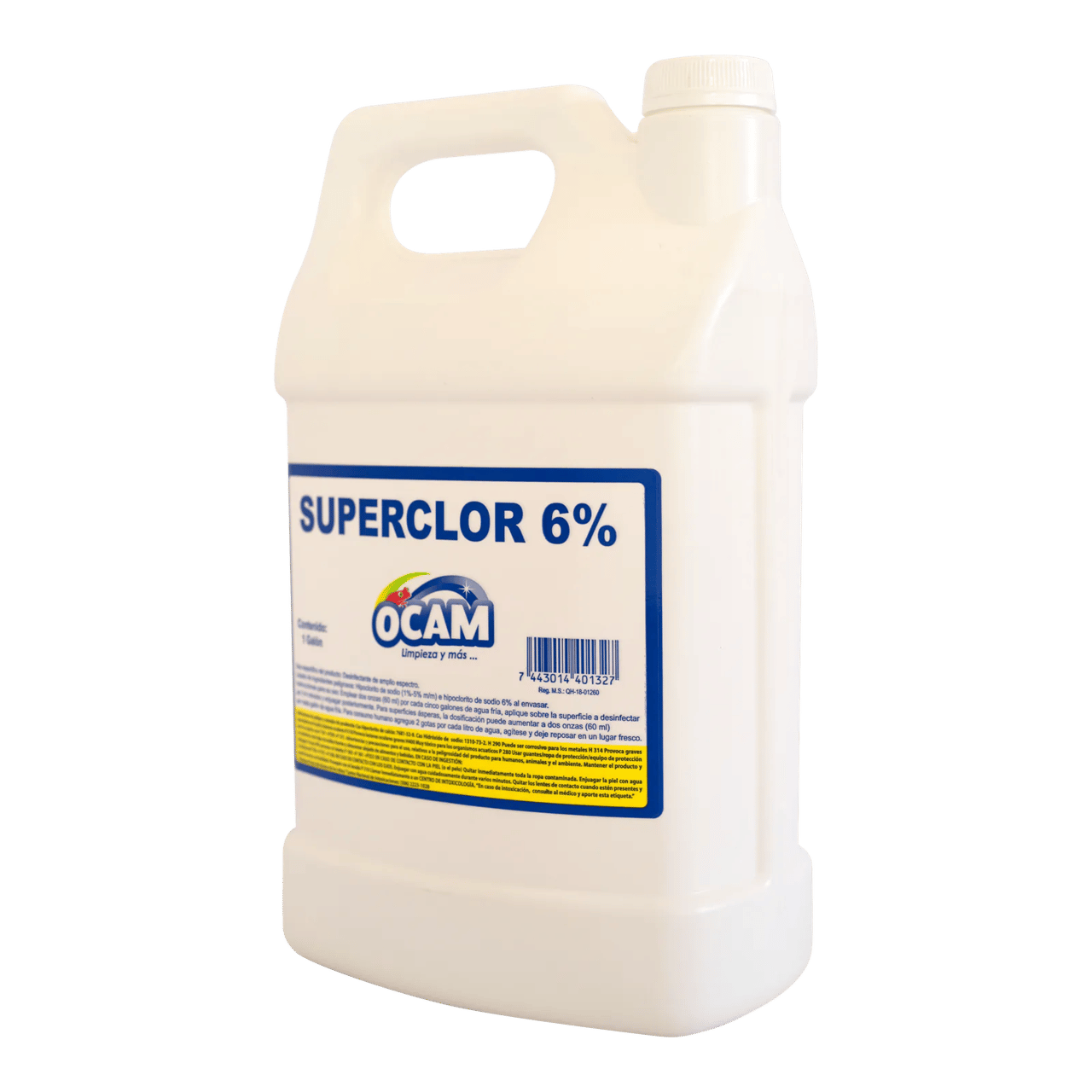 Superclor 6% Doméstico - Desinfectante de amplio espectro para industrias lecheras y plantas procesadoras de alimentos.