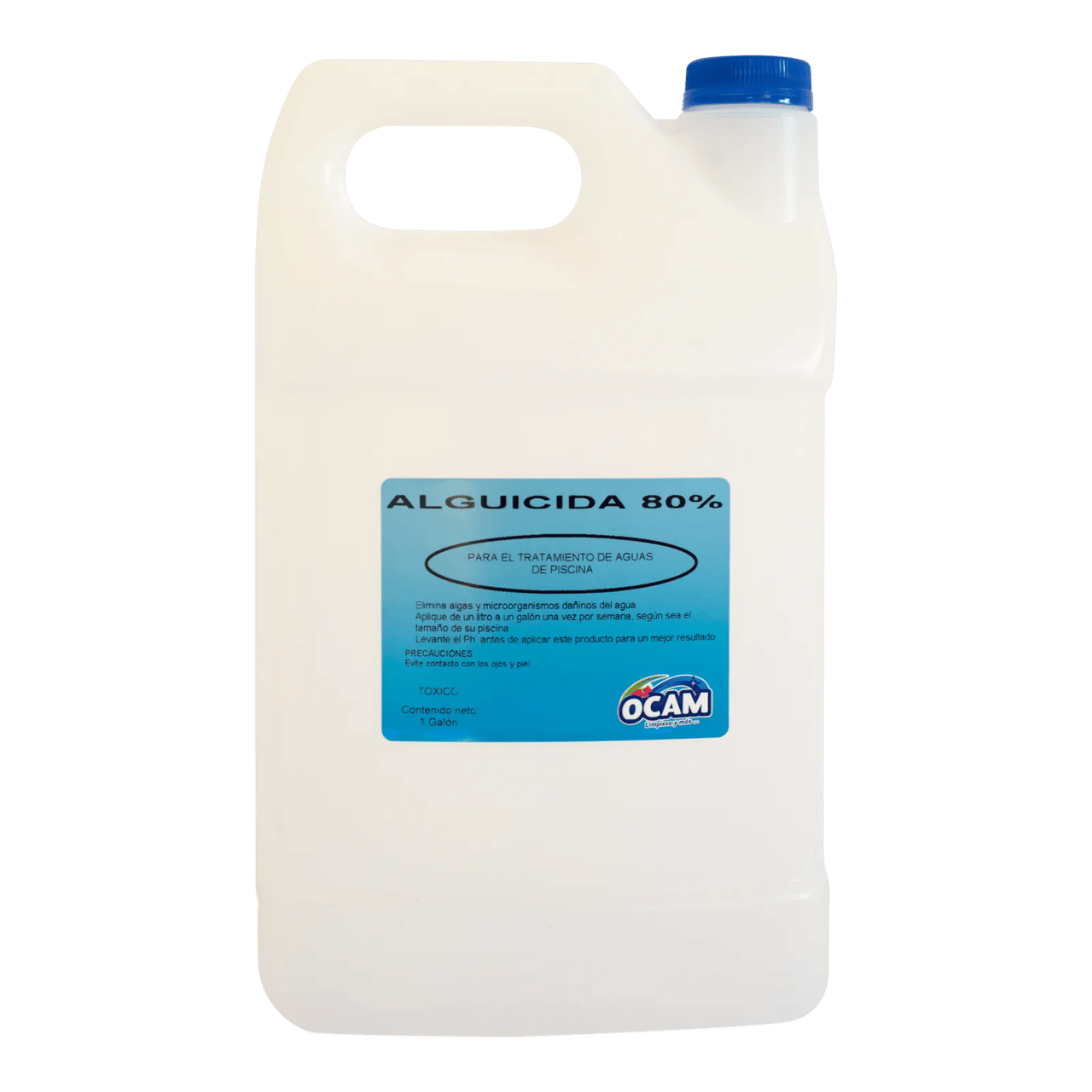 Alguicida 80% - Producto especializado para el tratamiento y prevención de algas en aguas de piscina.