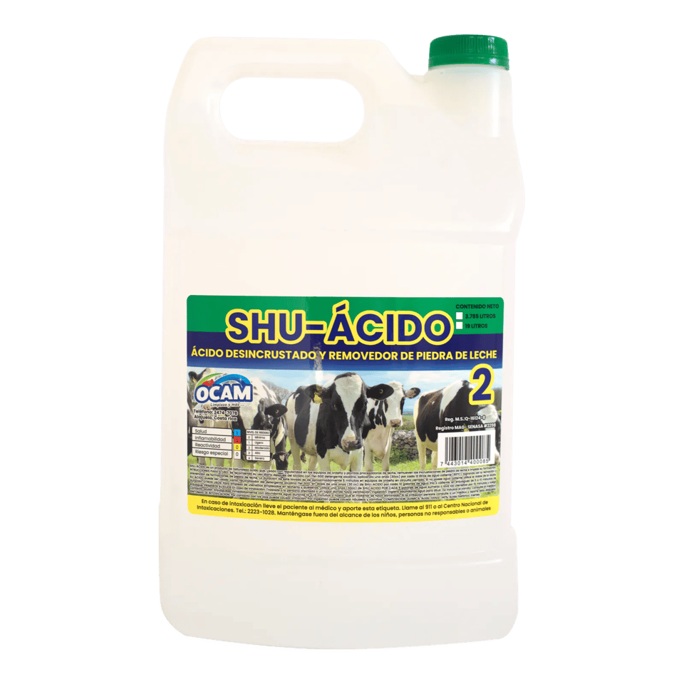 Shu-Ácido Desincrustador de Piedra de Leche